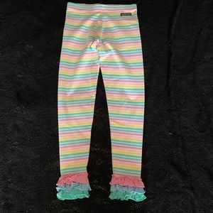 NWOT Girls Rainbow Benny Pant